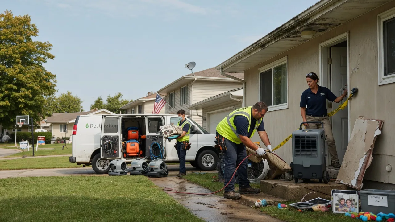 Water Damage Restoration in Moseley, VA near me